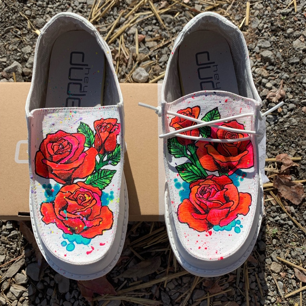 Custom Hey Dude Shoes!